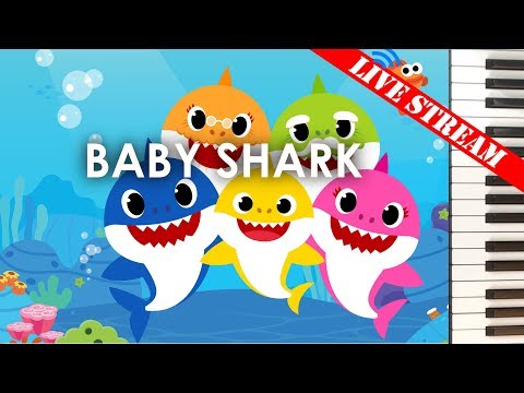 Baby Shark piano lesson with Jamin